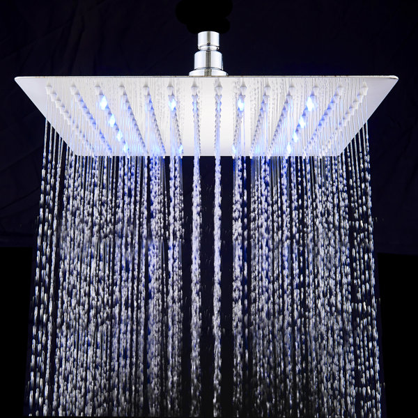 AlenArtWater Rain Adjustable Shower Head 1.8 GPM GPM Wayfair